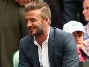 Beckham con barba