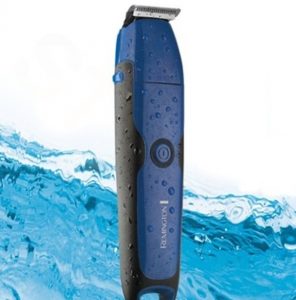 afeitadora corporal remington en el agua